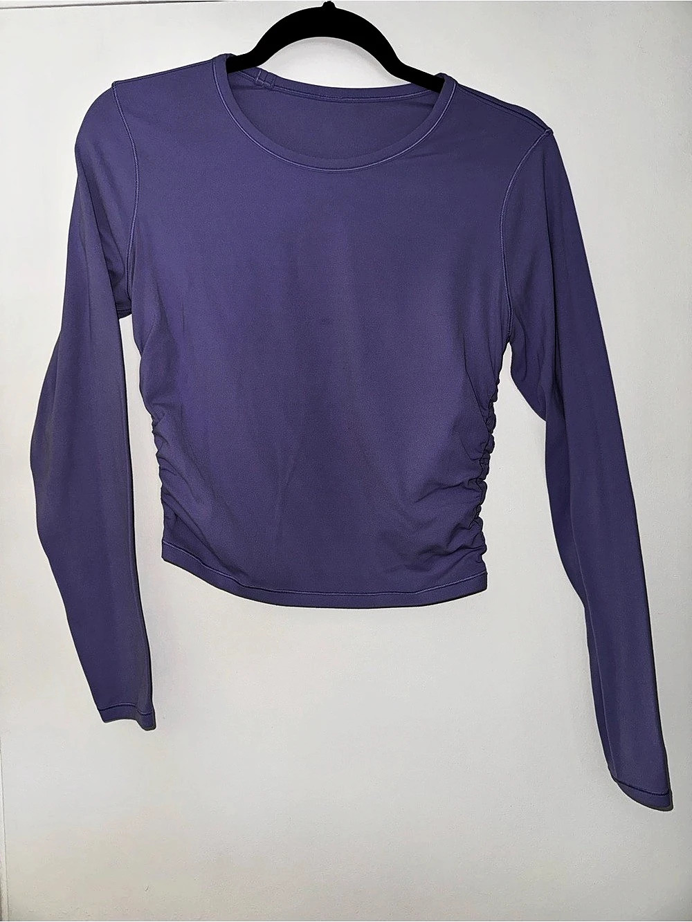 Lululemon Ruched Long Sleeve Top